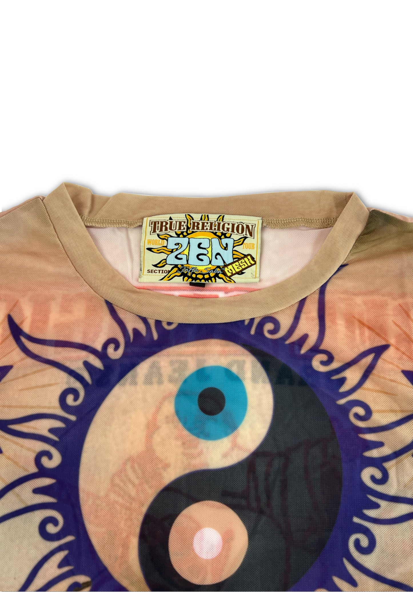 Sample True Religion x Jaffa Saba 'Zen' Mesh Top