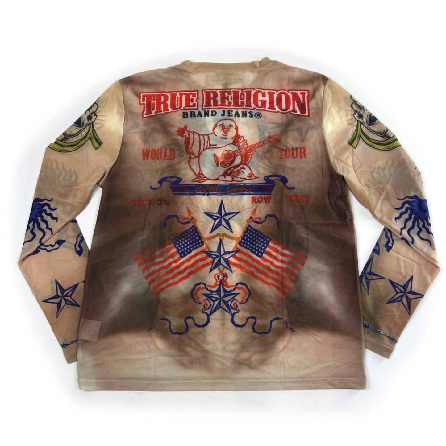 Sample True Religion x Jaffa Saba 'Zen' Mesh Top